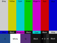 Were color bars displayed на ноутбуке что это